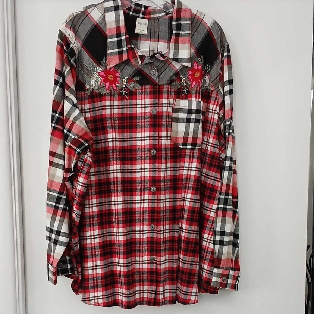 Blair Plaid Flannel Shirt